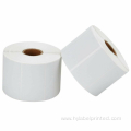 60x40mm blank white label stickers barcode label